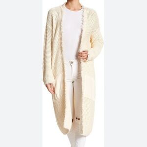 Free People Woodstock Longline Cardigan